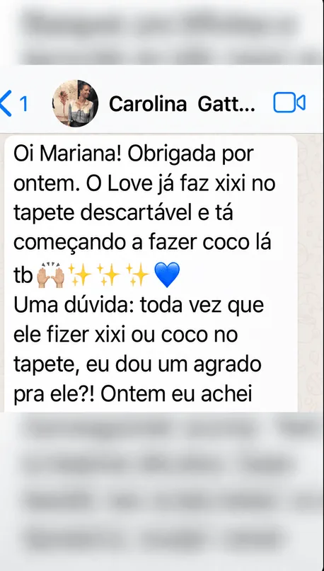 Depoimento de Carolina